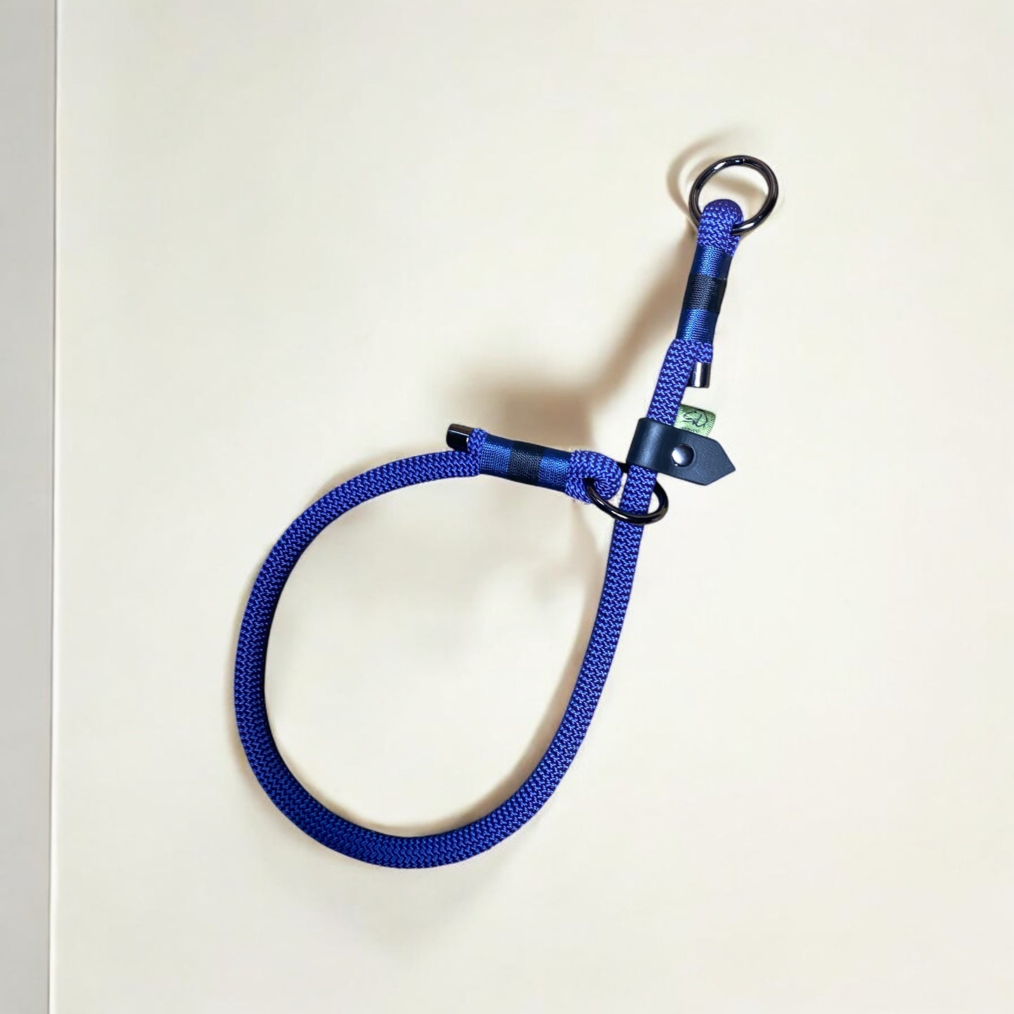 Greenwich Yarn Slip Collar – Customisable Slip Collar for Dogs - Green Dog