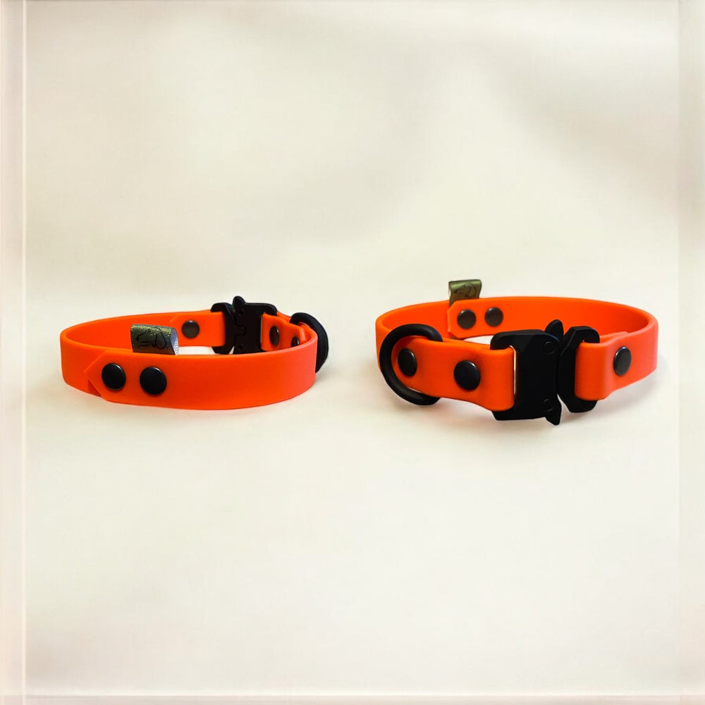 The Fixie BioThane® Dog Collar | Customisable - Green Dog