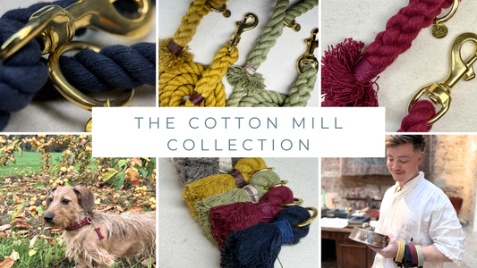 The Cotton Mill. British Cotton Rope Dog Leads and Collars