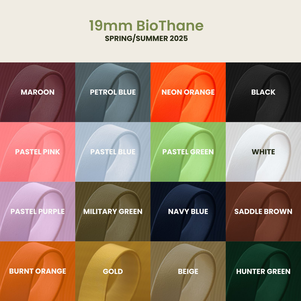 Greenwich Yarn Slip Collar – Customisable Slip Collar for Dogs - Green Dog