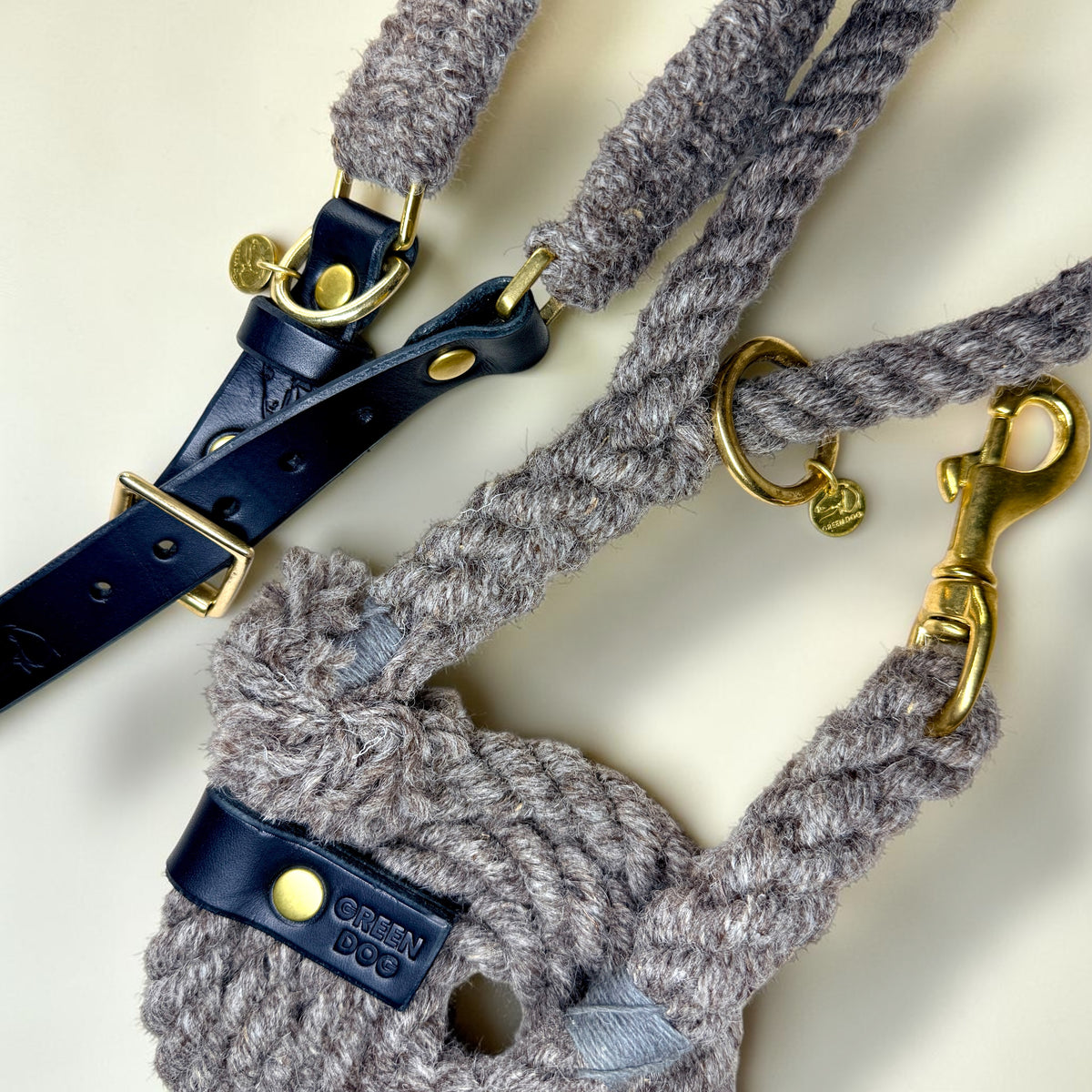 The Brampton | Handmade British Wool Dog Lead