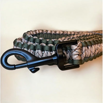 Hands-Free Dog Lead – Customisable Cord Dog Lead | Handmade - Green Dog