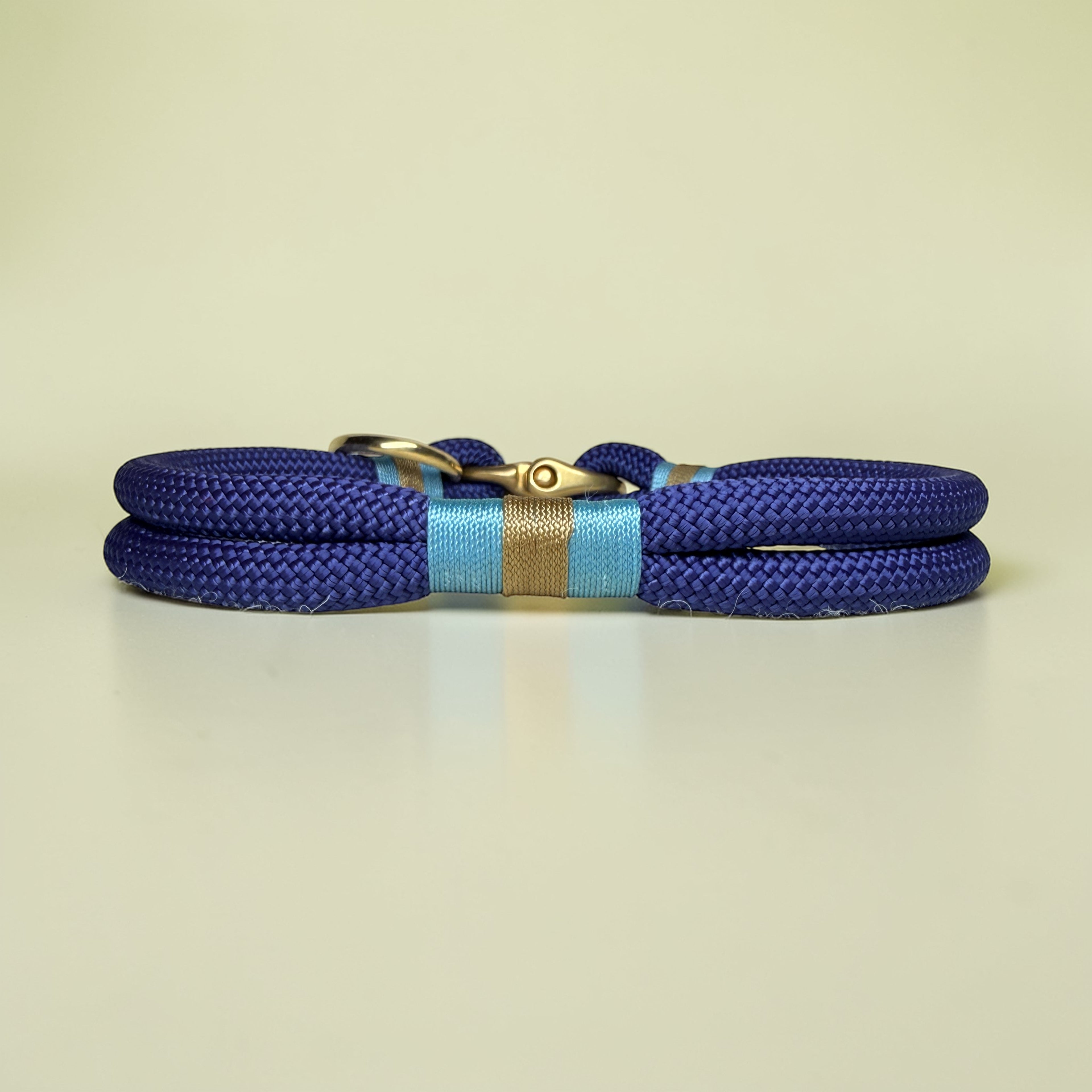 Greenwich Yarn Dog Collar – Marina Edition | Handmade