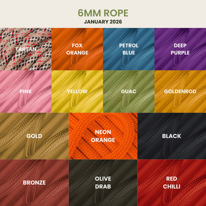 Figure of 8 Slip Lead (6mm Rope) | Customisable Nose Slip Lead