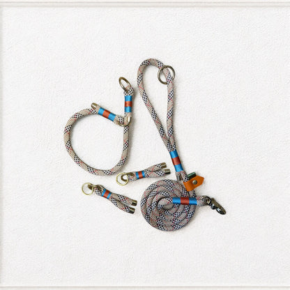 Greenwich Yarn Slip Collar – Customisable Slip Collar for Dogs - Green Dog