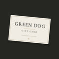 Green Dog Gift Card | For Dog Lovers | Made in Britain