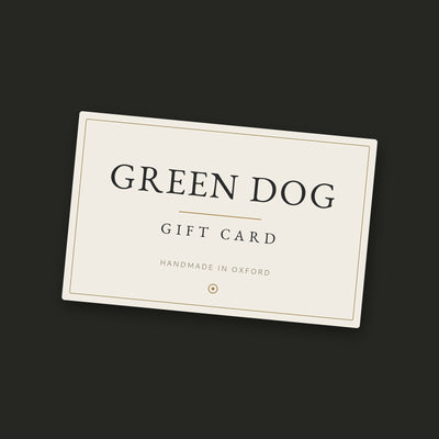 Green Dog Gift Card | For Dog Lovers | Made in Britain