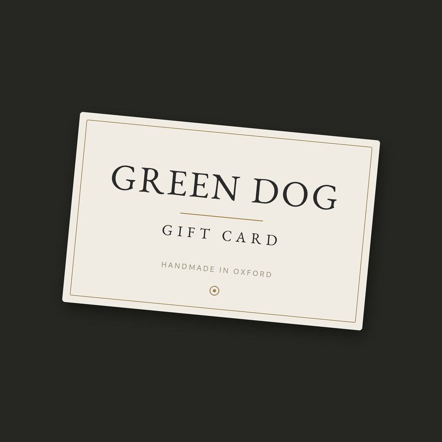 Green Dog Gift Card | For Dog Lovers | Oxford Studio