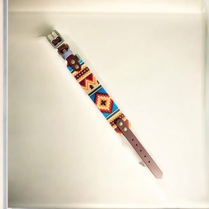 a full image of the Nala's Tribe Sighthound Dog Collar