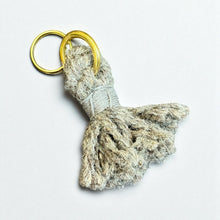 The Brampton British wool keyring tassel, Sheep Shed collection, handmade in Oxford by Green Dog