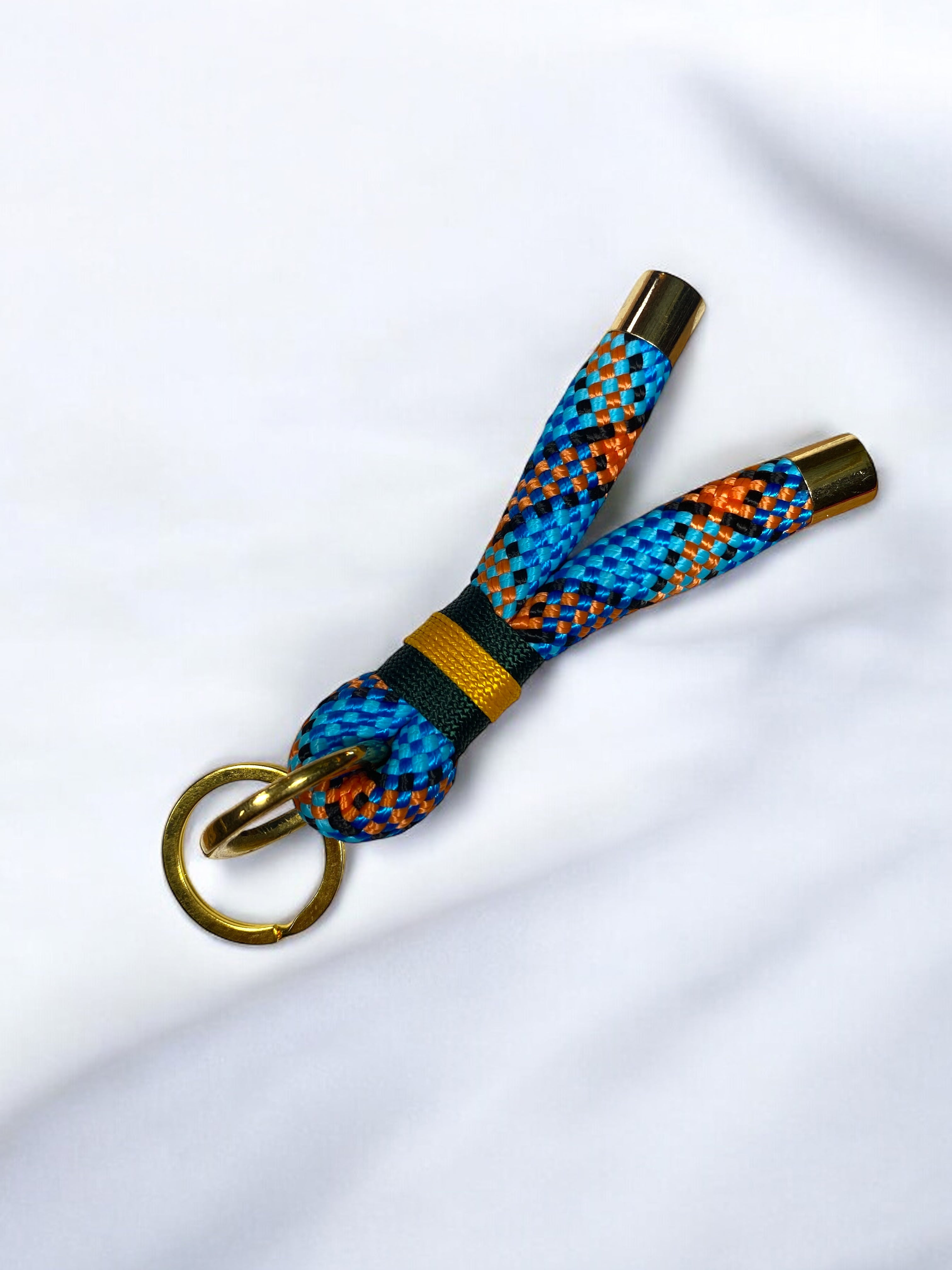 Handmade Sustainable Rope Keychain – Unique Repurposed Scraps | Green Dog - Green Dog