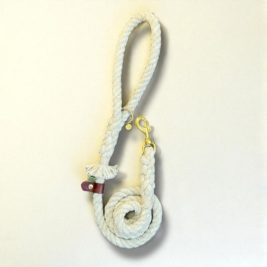 The Swaledale – Handmade British Wool Dog Lead - Green Dog