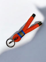 Handmade Sustainable Rope Keychain – Unique Repurposed Scraps | Green Dog