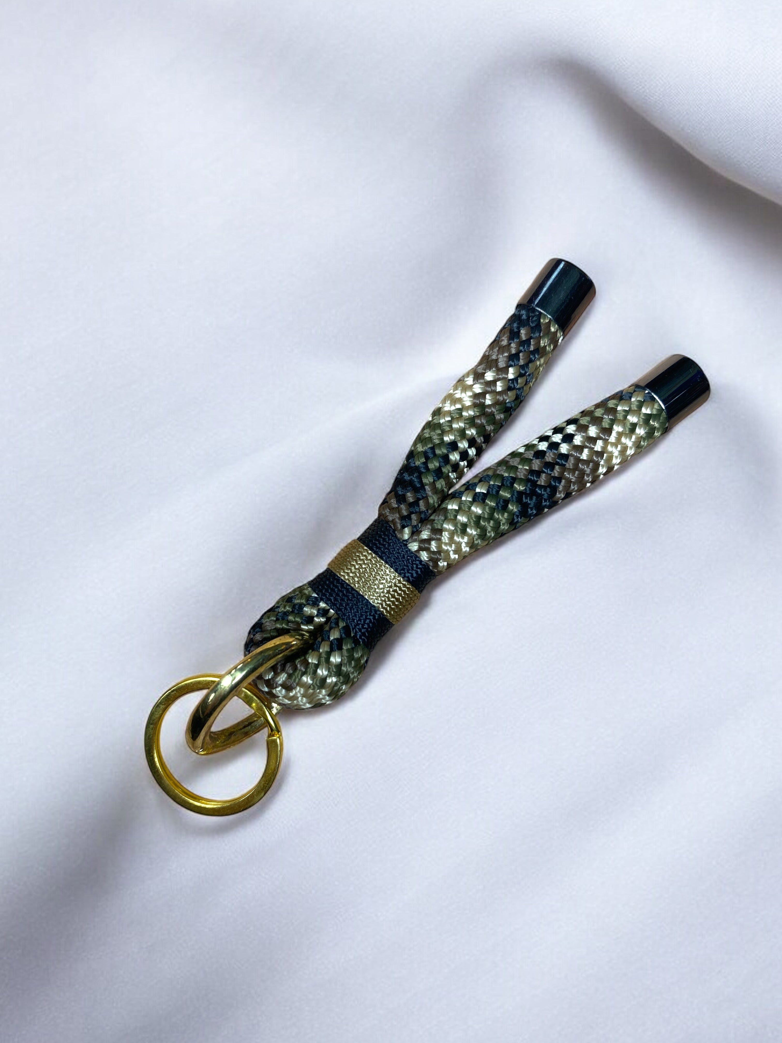 Handmade Sustainable Rope Keychain – Unique Repurposed Scraps | Green Dog - Green Dog