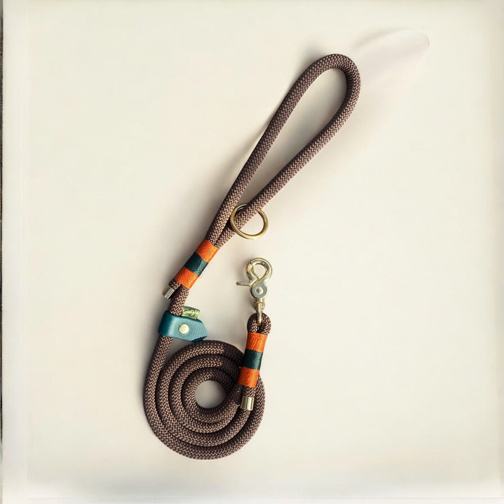 Greenwich Yarn Rope Lead – Nala Edition Dog Lead - Green Dog