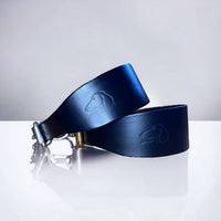 Cotswold Heritage Leather Sighthound Collars | Lurcher, Italian Greyhound & Whippet Collars - Green Dog