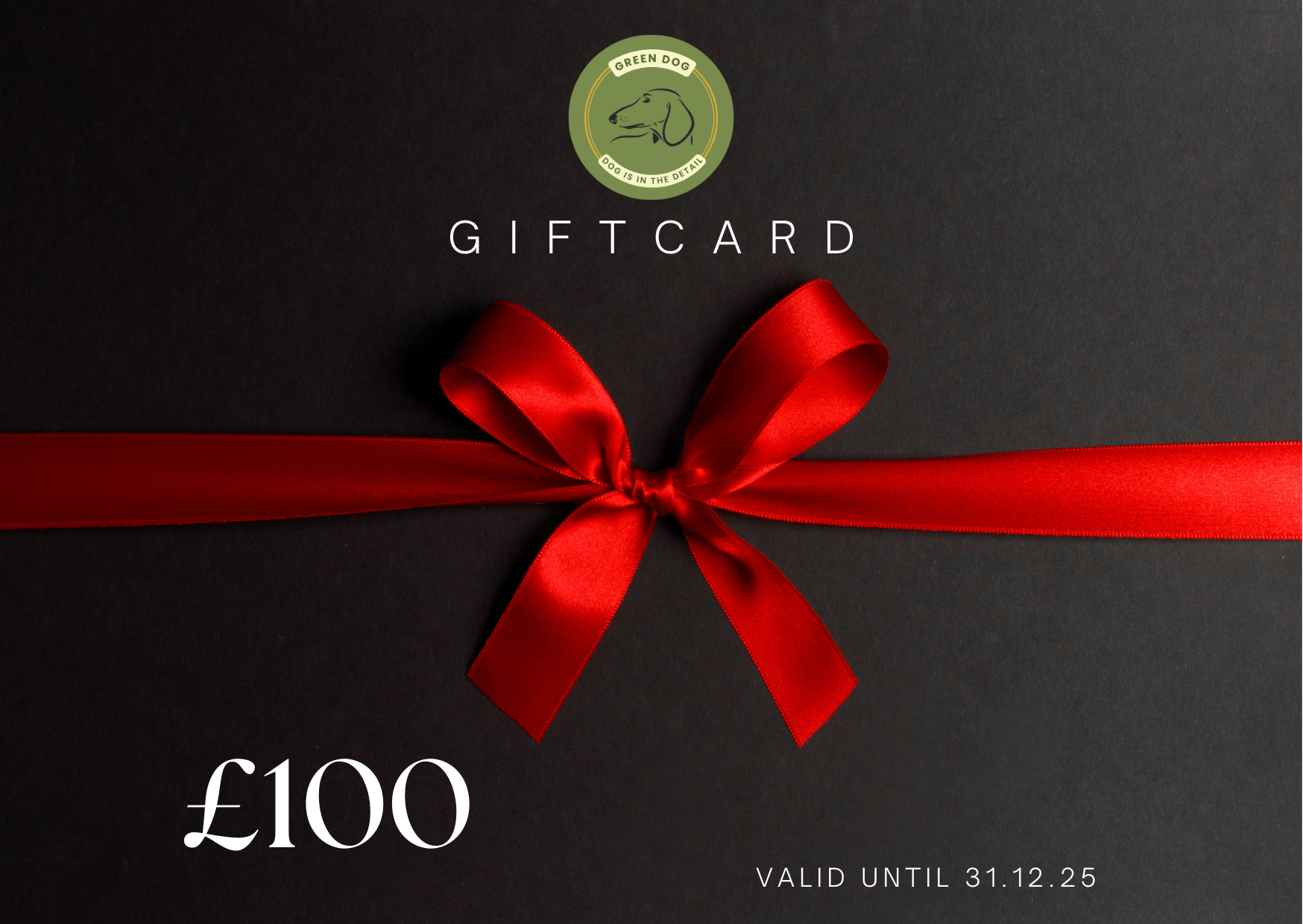 Green Dog Gift Card | Perfect Gift for Dog Lovers - Green Dog