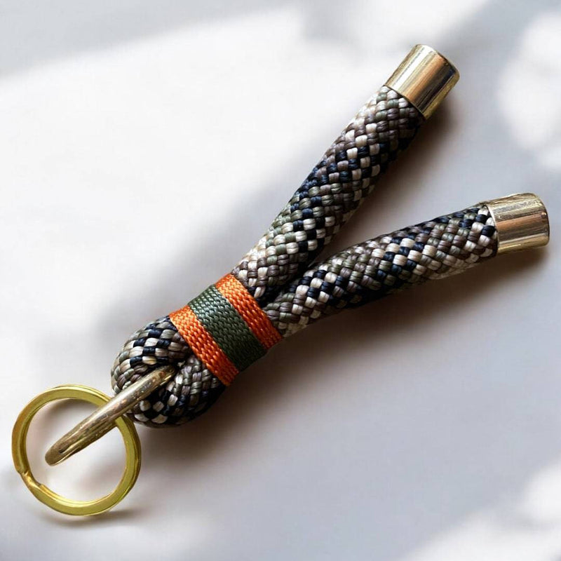 Handmade Sustainable Rope Keychain – Unique Repurposed Scraps from Green Dog